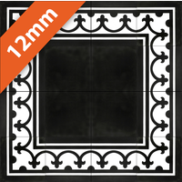 Zementfliesen Retro Bordüre Q12-20X20-F2A-0002-2E14R