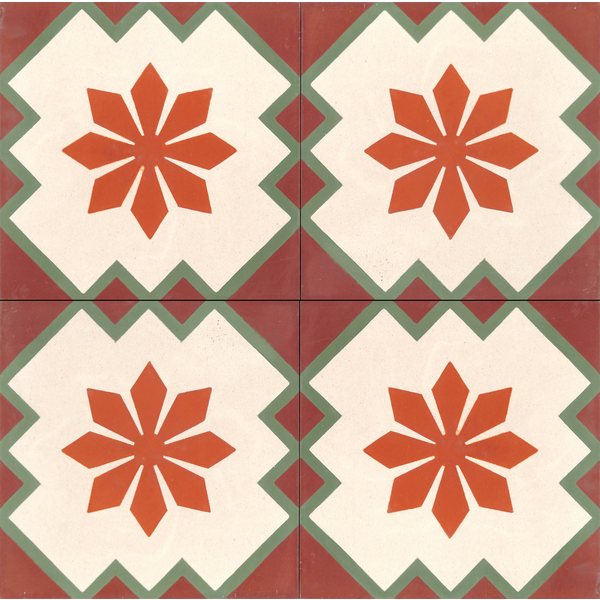 zementfliesen-maurisch-stern-rot-orange-gruen-orientalisch-wild-ventano-v20-211-A