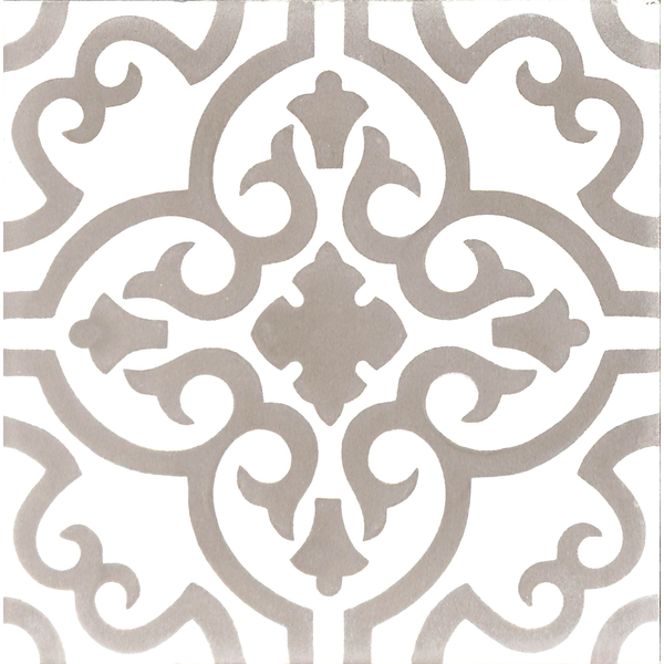 grau-beige-zementfliesen-weiß-blumenmuster-ranken-retro-ventano-v20-168-A