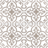 grau-beige-zementfliesen-weiß-blumenmuster-ranken-retro-ventano-v20-168-A