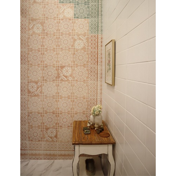 Zementfliesen-Badezimmer-Dusche-Beispiel V20-637-A
