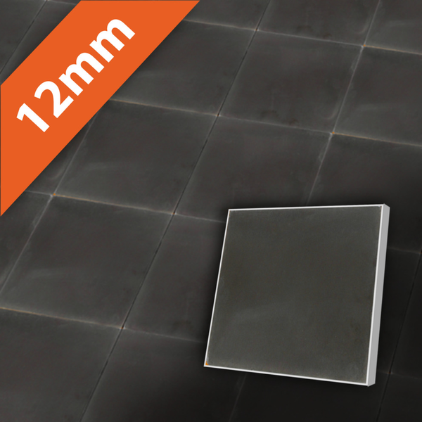 Zementfliese Staubgrau  15x15 cm Staubgrau - geeigent für Badezimmer