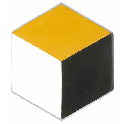 Hexagon Fliese in Gelb 15x15 cm - antiker Baustoff